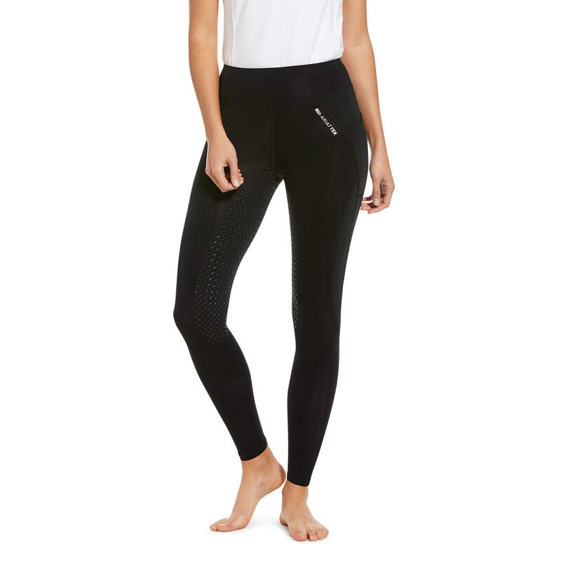 Ariat Leggings Damen - Prevail Insulated Full Seat Schwarz ( UOHKX-3078 )